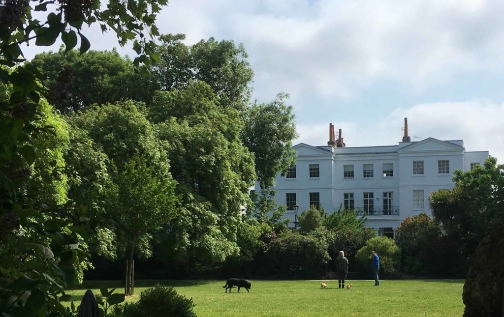 Finding Property in Ravenscourt Park - white houses, st peter's square